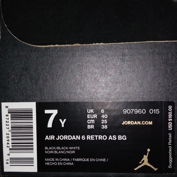 Air Jordan 6 'All Star-Chameleon' - Picture 9 of 10